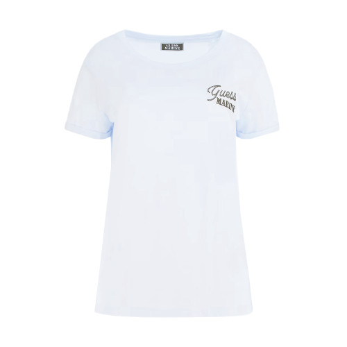 Guess Γυναικεία κοντομάνικη μπλούζα Marine Logo T-Shirt